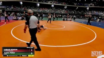 6A 100 lbs 3rd Place Match - Jubilee Rendon, El Paso Franklin vs Alissa Perez, Klein