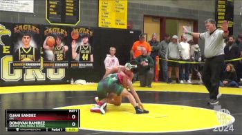 112 lbs Cons. Round 2 - Ojani Sandez, CYC vs Donovan Ramirez, Granite Oaks Middle School