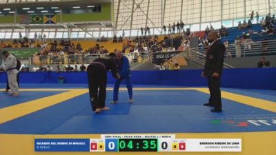 EMERSON RIBEIRO DE LIMA vs RICARDO DEL DEBBIO DI MIGUELI 2026 FPJJ Campeonato Paulista