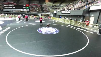 64 lbs 1st Place Match - Kassidy Tran, Reign Wrestling Club vs Jolie Schlaht, Monster Garage Wrestling