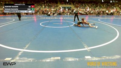 52 lbs Consi Of 16 #1 - Hunter Vaughn, Top Rank Hammers vs Rogan Pachuta, Rising Kingz