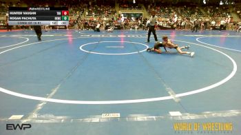 52 lbs Consi Of 16 #1 - Hunter Vaughn, Top Rank Hammers vs Rogan Pachuta, Rising Kingz