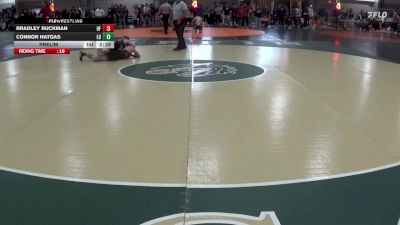 141 lbs Prelim - Connor Hatgas, LOURDES UNIV vs Bradley Ruckman, McKendree