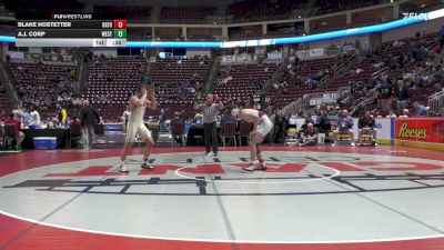 172 lbs 7th Place - Blake Hostetter, Oxford Area vs A.J. Corp, West Chester Rustin