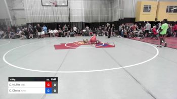 43 kg Semifinal - Cael Muller, Steller Trained Krayt vs Cody Clarke, Kong