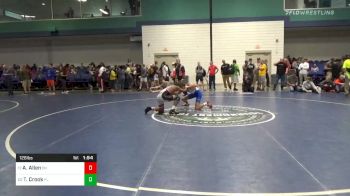 Match - Antoine Allen, Oh vs Tom Crook, Fl