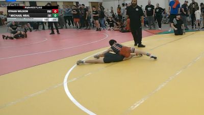 74 lbs Cons. Semis - Ethan Wilson, Wildcat Wrestling Club vs Michael Neal, Legacy Wrestling Club