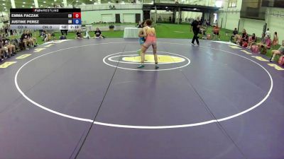 105 lbs Emma Faczak, Colorado vs Justine Perez, Ohio