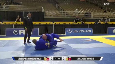 Chuck Henry Hayden III vs Christopher Wayne Daetwyler 2025 Pan Jiu Jitsu IBJJF Championship
