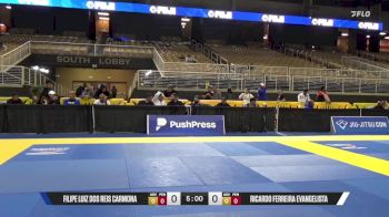 Ricardo Ferreira Evangelista vs Filipe Luiz Dos Reis Carmona 2025 Pan Jiu Jitsu IBJJF Championship