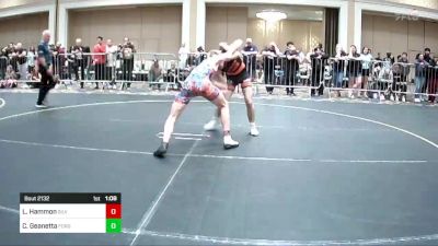 138 lbs Round Of 128 - Caden Geanetta, Forge Christian HS vs Logan Hammon, Silverback WC