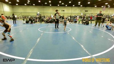46 lbs Rr Rnd 5 - Kashton Legg, Tulsa Elite 9U vs Uriah Moore, Mojo 9U
