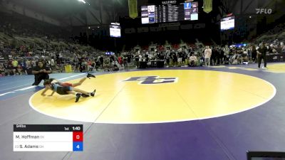 94 lbs Cons 32 #2 - Mason Hoffman, OK vs Samuel Adams, OH