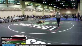 120 lbs Round 4 (10 Team) - Terry Easley, Warrior Elite vs Nikolas Blake, Alpha Wrestling