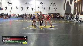 197 lbs Round 2 (10 Team) - Sean Gast, Ohio Northern vs Blake Flach, University Of Wisconsin - Stevens Point