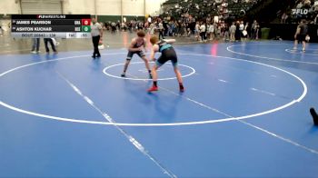 138 lbs Cons. Round 4 - James Pearson, Unattached vs Ashton Kuchar, Battle Creek Elite