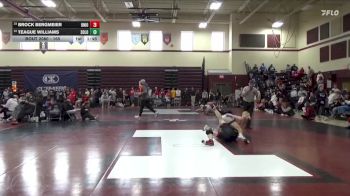 165 lbs Cons. Round 1 - Brock Bergmeier, Union, LaPorte City vs Teague Williams, Solon