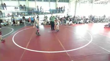 82 lbs Rr Rnd 2 - Kalijah Gonzales, Kingdom WC vs Arian Tapia, Mountain Wrestling