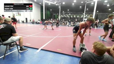 154 lbs Rr Rnd 3 - Logan Yoh, Boyertown - HSAm vs Henry Kim, La Salle College - HSAm