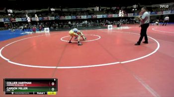 120 lbs Semis & Wb (16 Team) - Carson Miller, Cox vs Collier Hartman, Cannon-McMillian