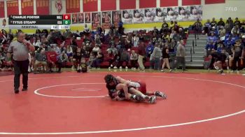 120 lbs Semifinal - Tytus Steapp, Clear Creek-Amana vs Charlie Foster, Williamsburg