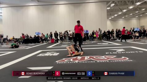 Damian Pham vs Renee Bukowska 2025 ADCC Niagara Open