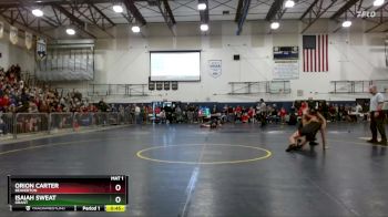 150 lbs Cons. Round 2 - Isaiah Sweat, Grant vs Orion Carter, Beaverton