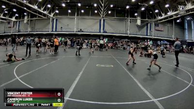 72 lbs Round 1 (4 Team) - Cameron Luker, Buxton vs Vincent Foster, Mat Assassins Red