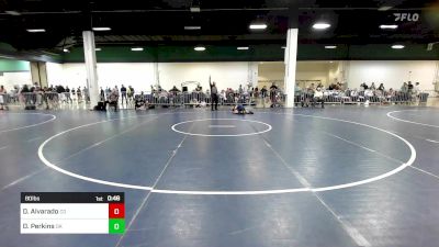 80 lbs Consi Of 4 - Dustin Alvarado, CO vs Dalton Perkins, OK