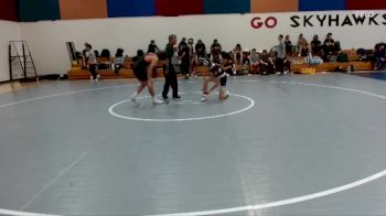 126 lbs Champ. Round 1 - Abraham Garccia-Mejia, McDaniel vs Daniel Dinan, Banks