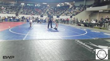 123 lbs Consi Of 64 #2 - Kayden Dennis, Skiatook Bulldog Wrestling vs Blaze Burch, Sulphur