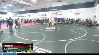 106 lbs Cons. Round 3 - Alexavier Vargas, Chiawana vs Cash Eylar, Ellensburg