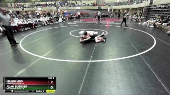 127 lbs Semis & 1st Wrestleback (8 Team) - Mason Hird, Prairie Du Chien vs Adam Buenger, Rochester Mayo