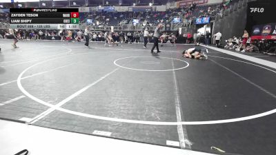 128 lbs Consi Of 8 #2 - Zayden Teson, Warrenton vs Liam Shipy, Odessa Wrestling