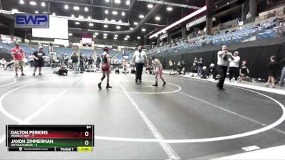 84 lbs Round 4 (6 Team) - Dalton Perkins, Prodigy NDT vs Jaxon Zimmerman, Untouchables