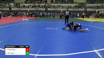 105 lbs Champ. Round 1 - Thiago Guardiola, Ringers vs Samuel Springer, Mineral Point Wrestling Club