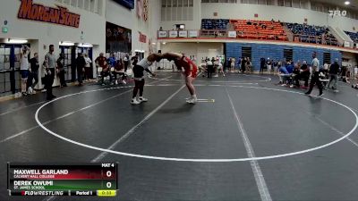 215 lbs Cons. Round 5 - Derek Owumi, St. James School vs Maxwell Garland, Calvert Hall College