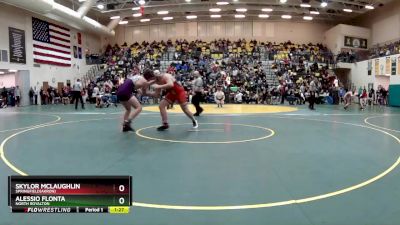 215 lbs Champ. Round 2 - Alessio Flonta, NORTH ROYALTON vs Skylor McLaughlin, SPRINGFIELD(Akron)