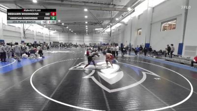 184 lbs 5th Place Match - Kristian Koroveshi, Stevens Tech vs DeShawn Woodhouse, Eastern
