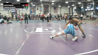 285 lbs Round Of 32 - Gavin Hannah, 4M Power vs Landon Jackson, Flickr Boyz Daifugo