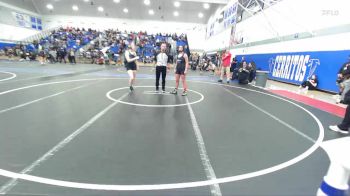 130 lbs Cons. Round 6 - Alexa Torres, Golden West vs Destiny Pena, Los Alamitos