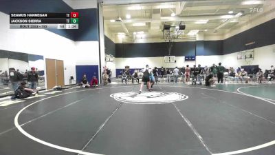 192 lbs Cons. Semi - Seamus Hannegan, Team Thunder vs Jackson Sierra, Team Thunder