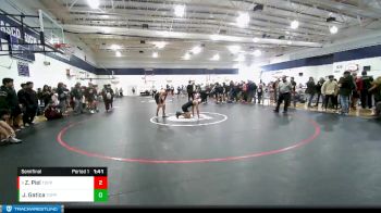 145 lbs Semifinal - Zeb Piel, Toppenish vs Jose Gatica, Toppenish