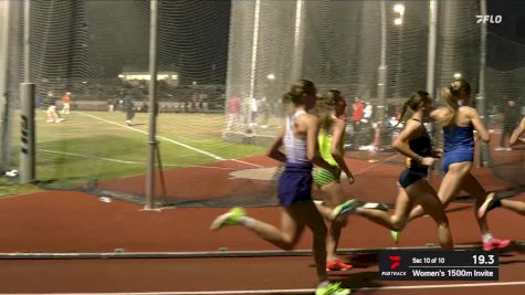 Women's 1500m Invite, Finals 10