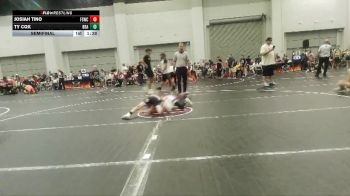 65 lbs Semifinal - Ty Cox, Brawlers vs Josiah Tino, FL Scorpions Wrestling Club