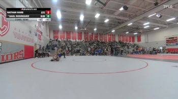 106 lbs Cons. Semi - Nathan Hare, Aztec vs Saul Rodriguez, Bloomfield