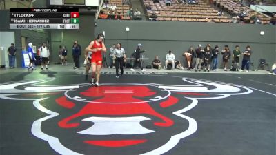 177 lbs Consi Of 16 #2 - Tyler Kipp, Centennial vs Isaiah Hernandez, Foothill