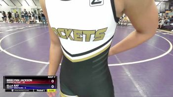 100 lbs Round 2 (10 Team) - Jaidyn Alvarado, Sudden Victory vs Hollie Roberts, Rocket Wrestling