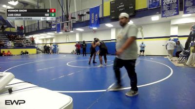 285 lbs Consolation - Vernon Snow, Edison Eagles vs Luis Cruz, Fort Smith Northside