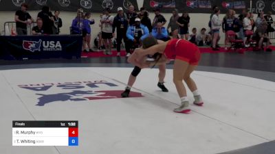 105 lbs Final - Rianne Murphy, Wyoming Seminary Wrestling Club vs Taylor Whiting, Askren Wrestling Academy